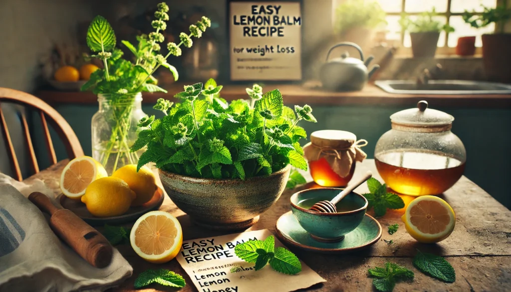 Easy Lemon Balm Recipe for Weight Loss: Natural Aid