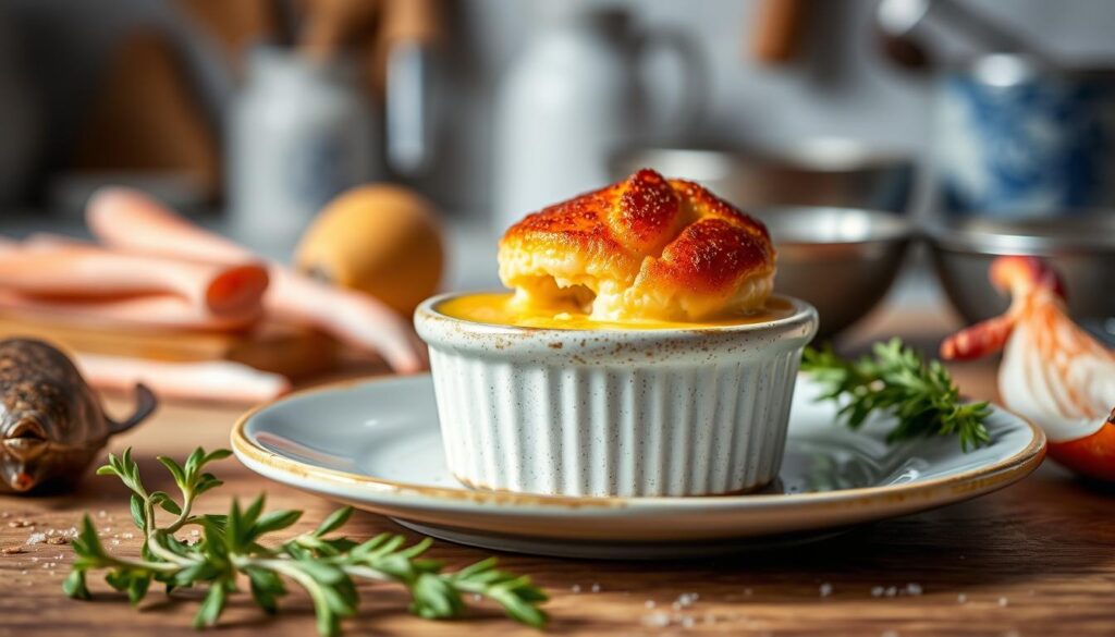 baking crab brulee